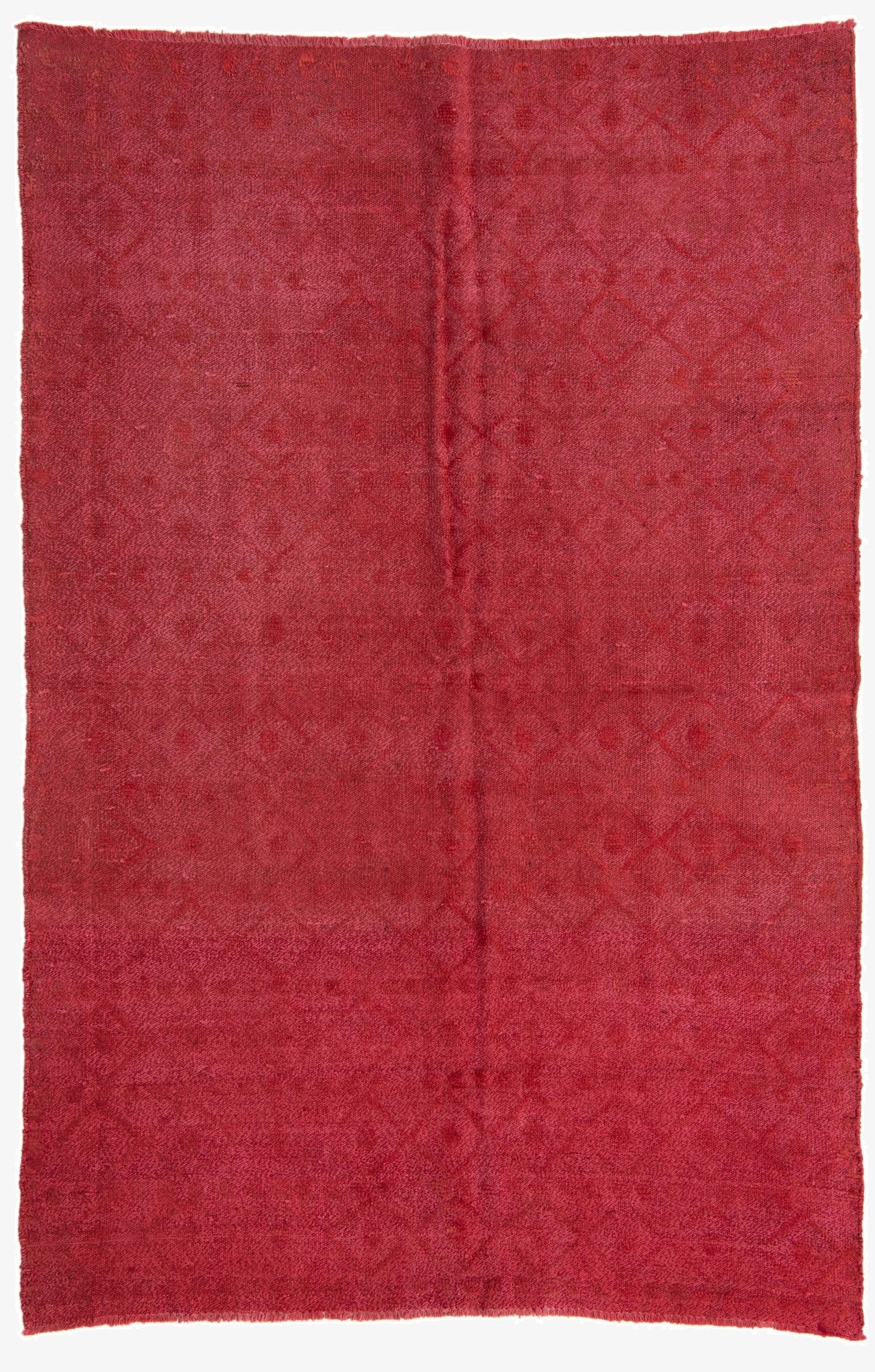 5' 3 x 8'  Hand Knotted Moroccan Wool Rug