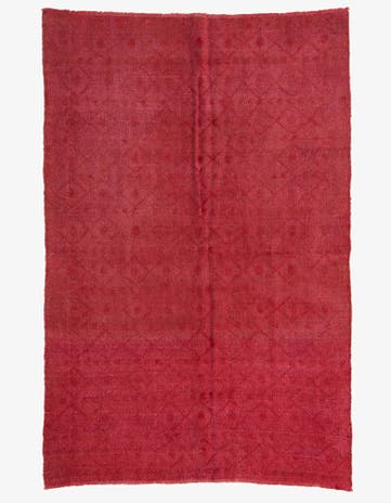 5' 3 x 8' Hand Knotted Moroccan Wool Rug