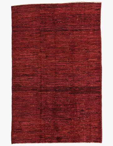 5' 10 x 8' 10 Hand Knotted Moroccan Wool Rug