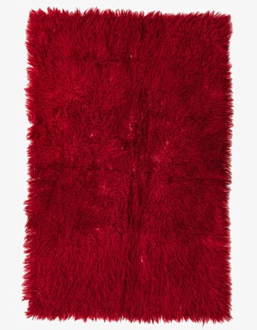 3' 10 x 5' 10 Hand Knotted Moroccan Wool Rug