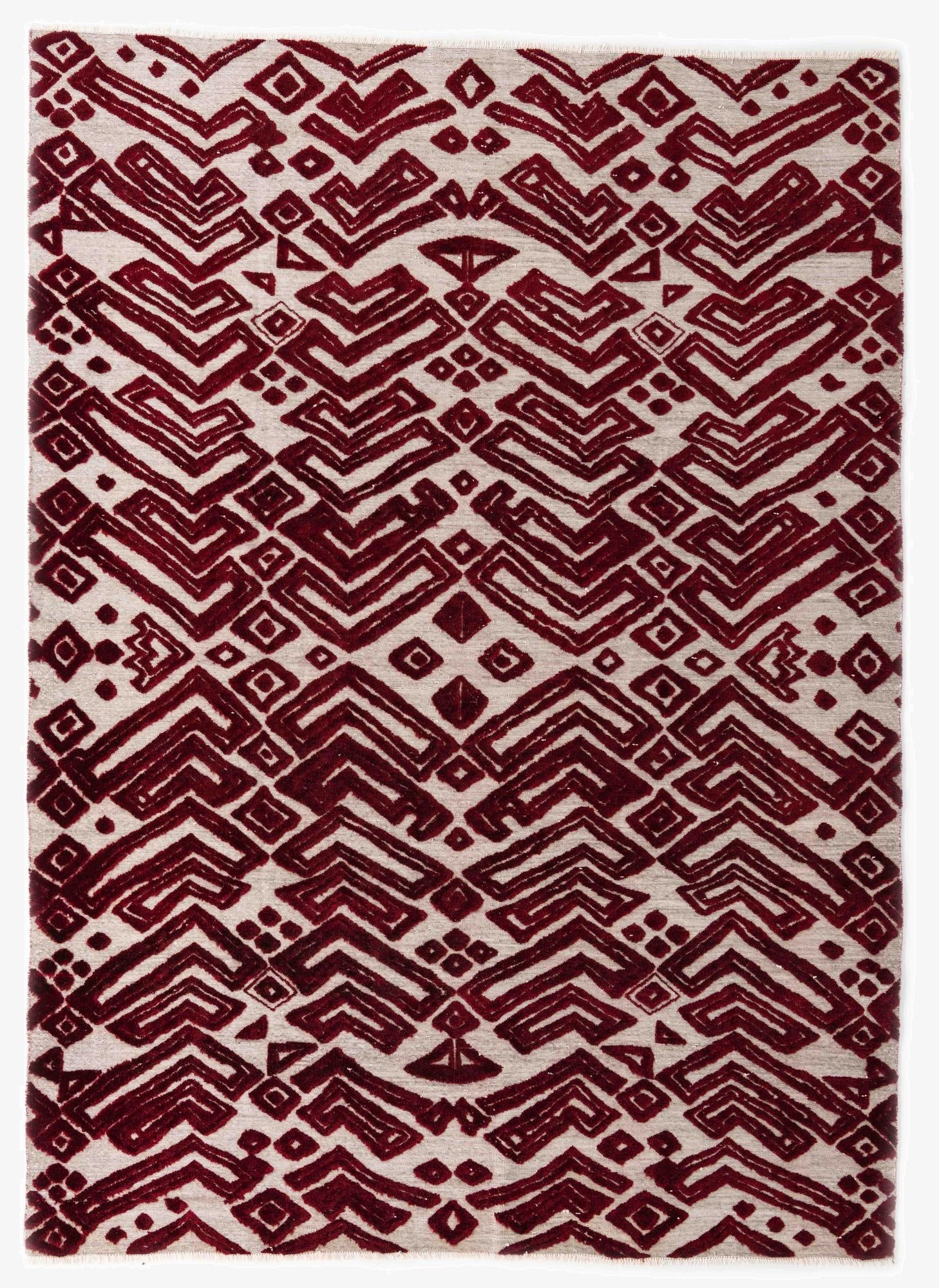 8' 10 x 12' 5  Hand Knotted Moroccan Wool Rug