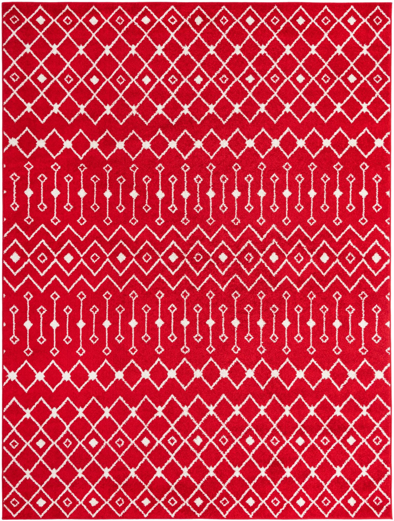 9' x 12' Moroccan Trellis Rug