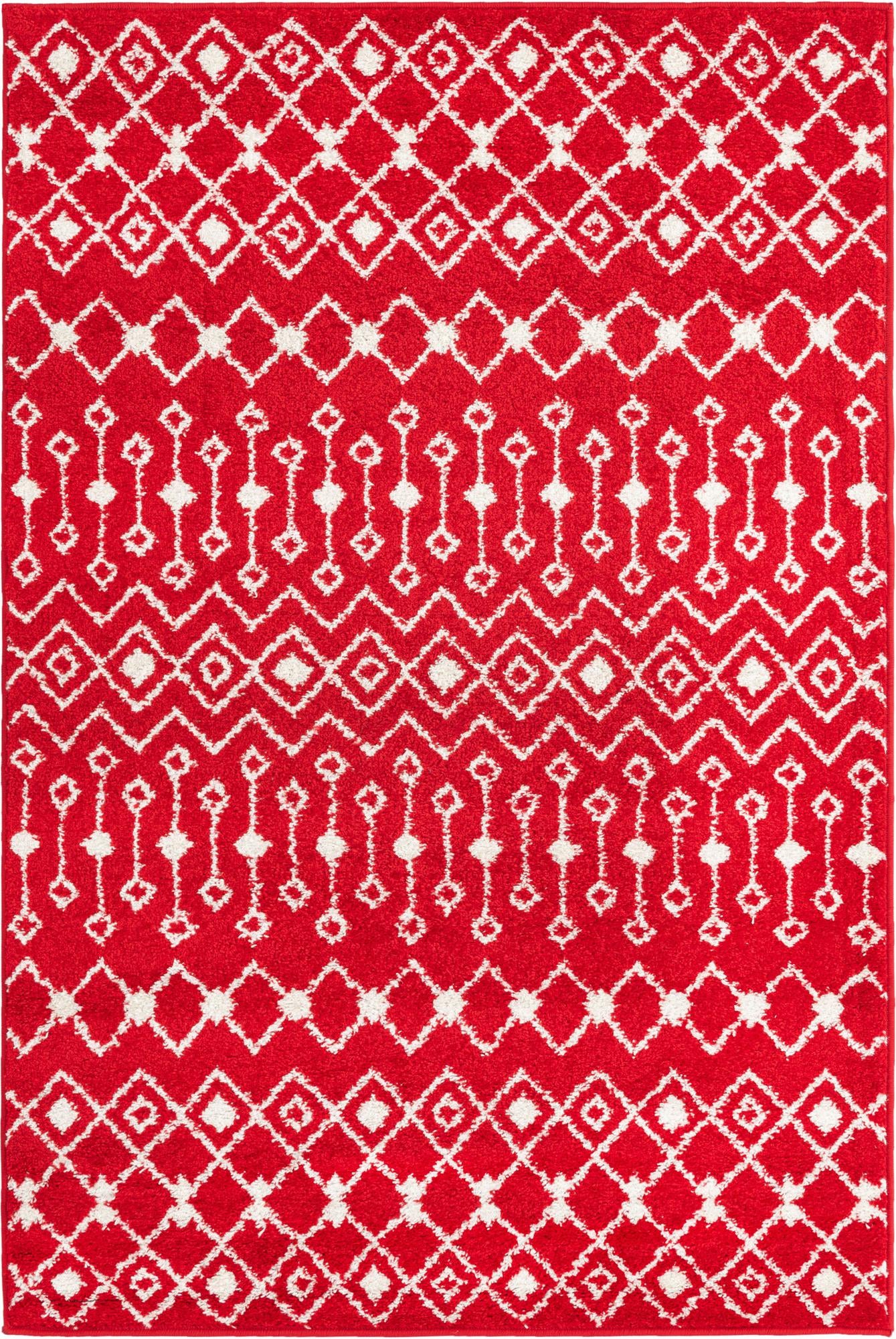 4' x 6' Moroccan Trellis Rug