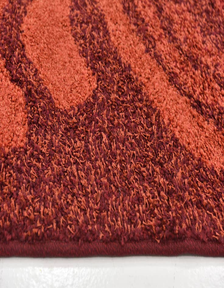 Detail image of 2' 7 x 5' Multi-Tone Shag Rug