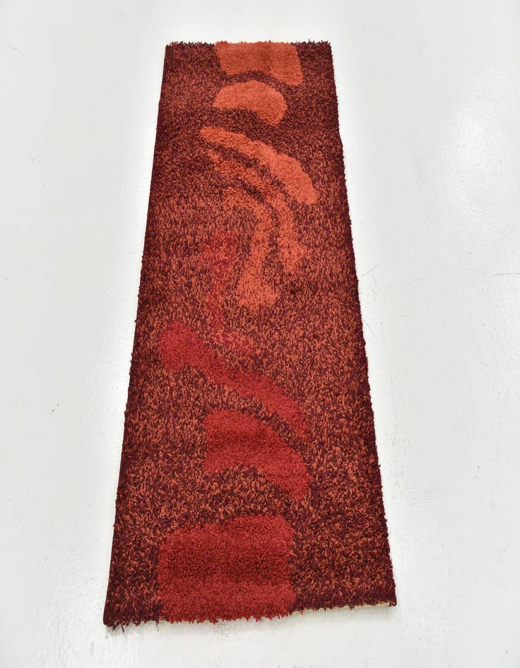 Detail image of 2' 7 x 5' Multi-Tone Shag Rug