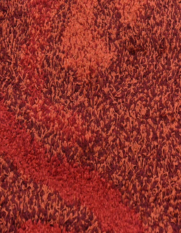 Detail image of 2' 7 x 5' Multi-Tone Shag Rug