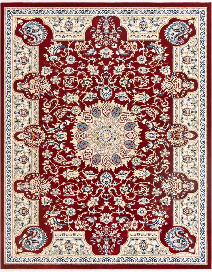Detail image of 7' 10 x 10' Nain Design Rug