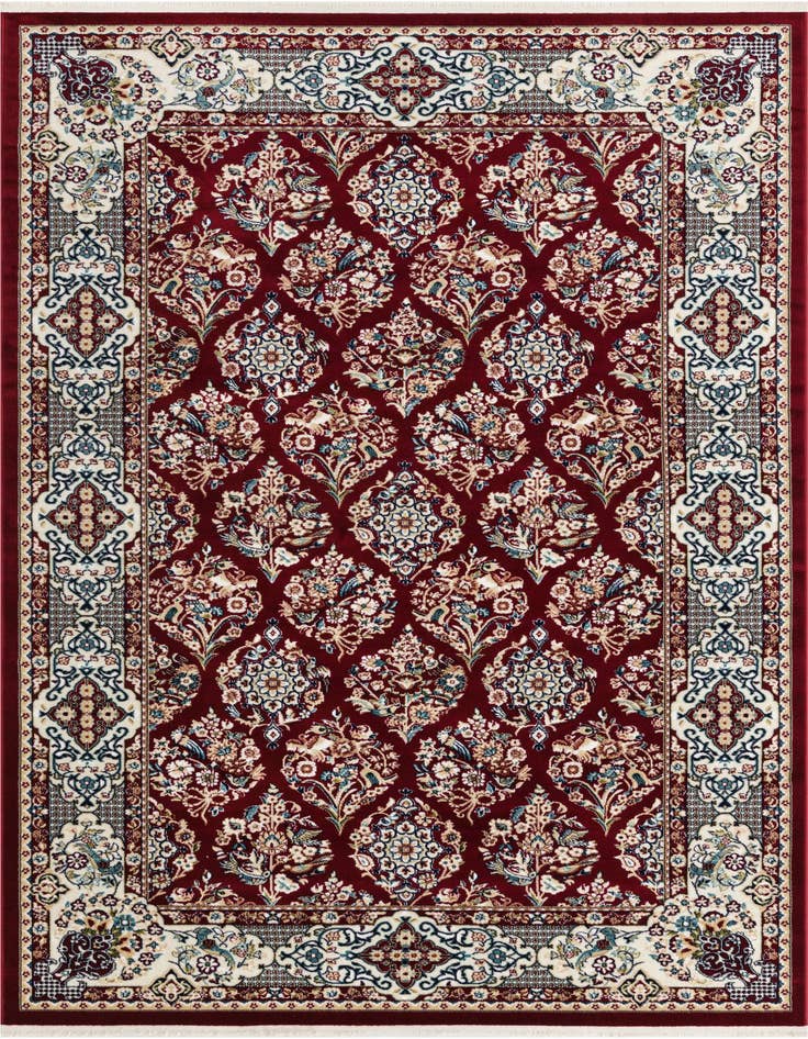 Detail image of 5' 3 x 8' Nain Design Rug