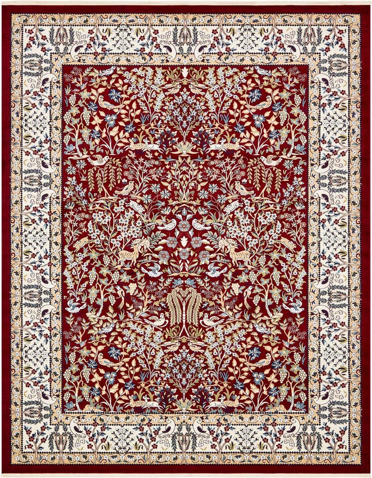 Detail image of 10' x 13' Nain Design Rug