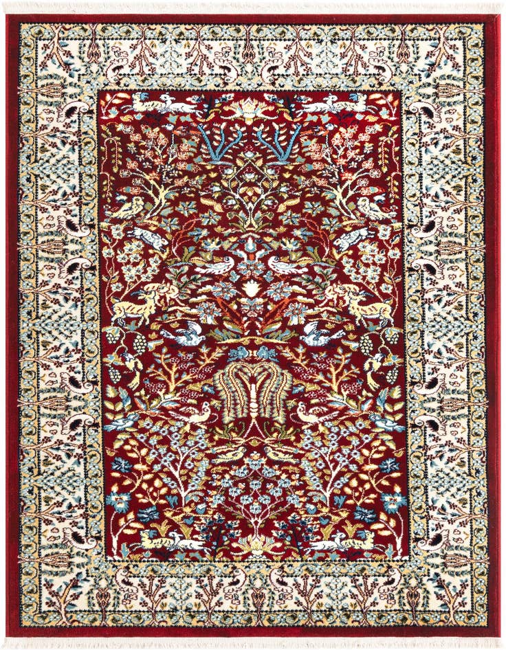 Detail image of 3' x 5' 3 Nain Design Rug