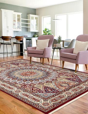 7' 10 x 10' Nain Design Rug