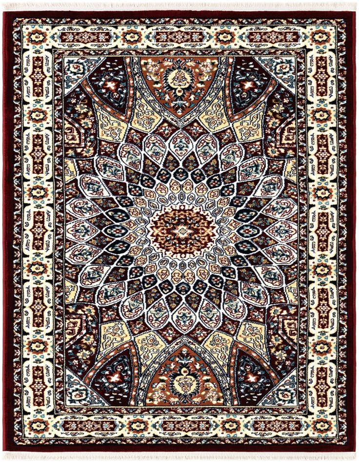 Detail image of 3' x 5' 3 Nain Design Rug