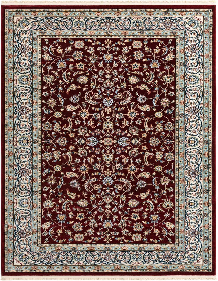 Detail image of 5' 3 x 8' Nain Design Rug