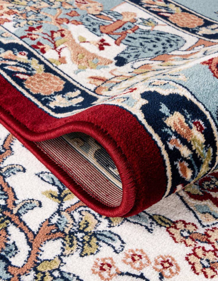 Detail image of 7' 10 x 10' Nain Design Rug