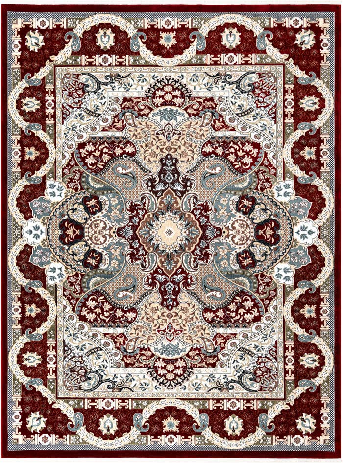 Detail image of 7' 10 x 10' Nain Design Rug