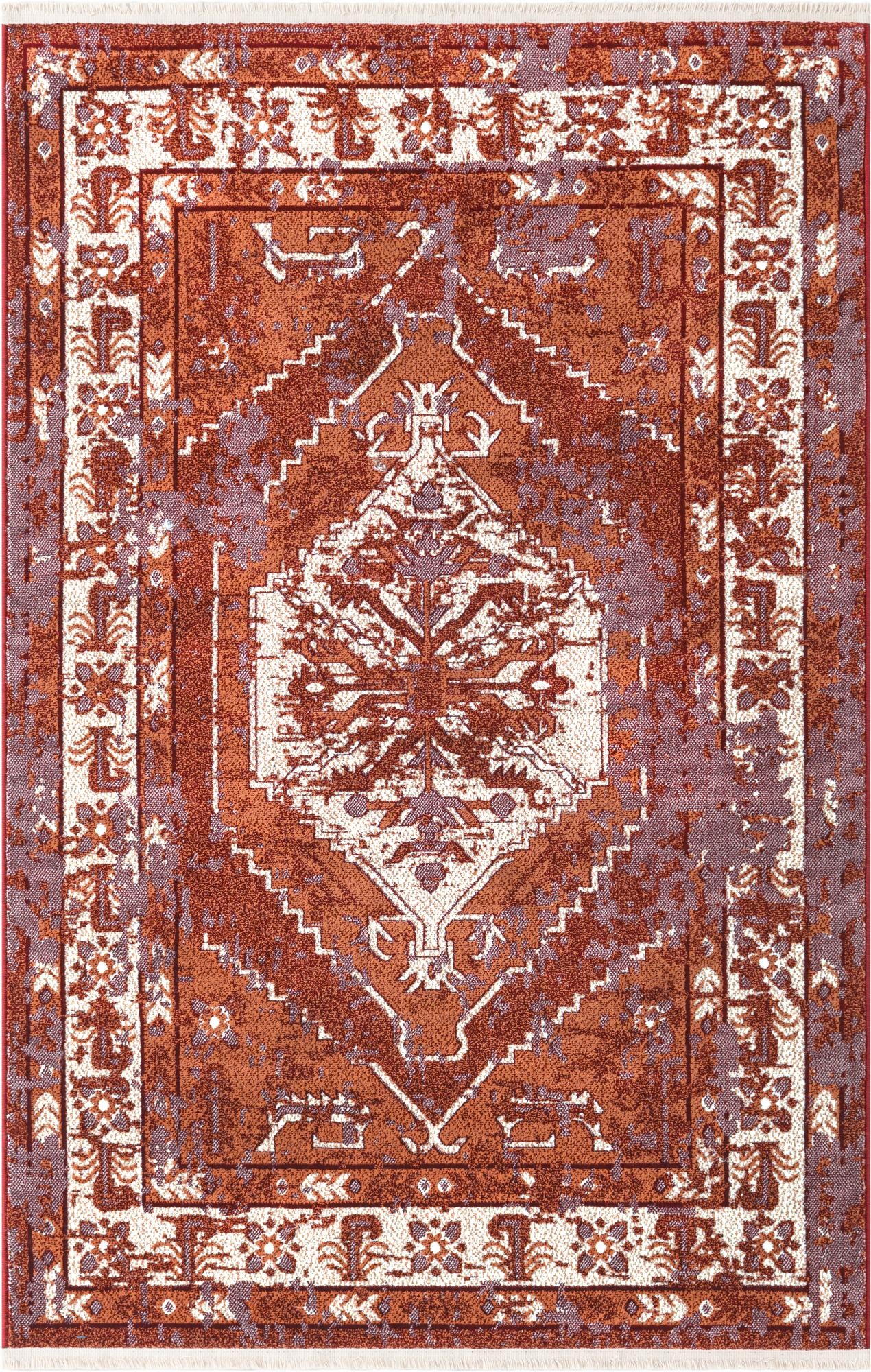 4' x 6' Nain Design Rug