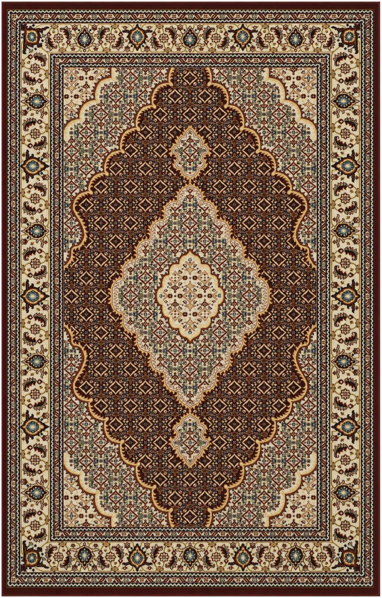 5' 3 x 8' Nain Design Rug