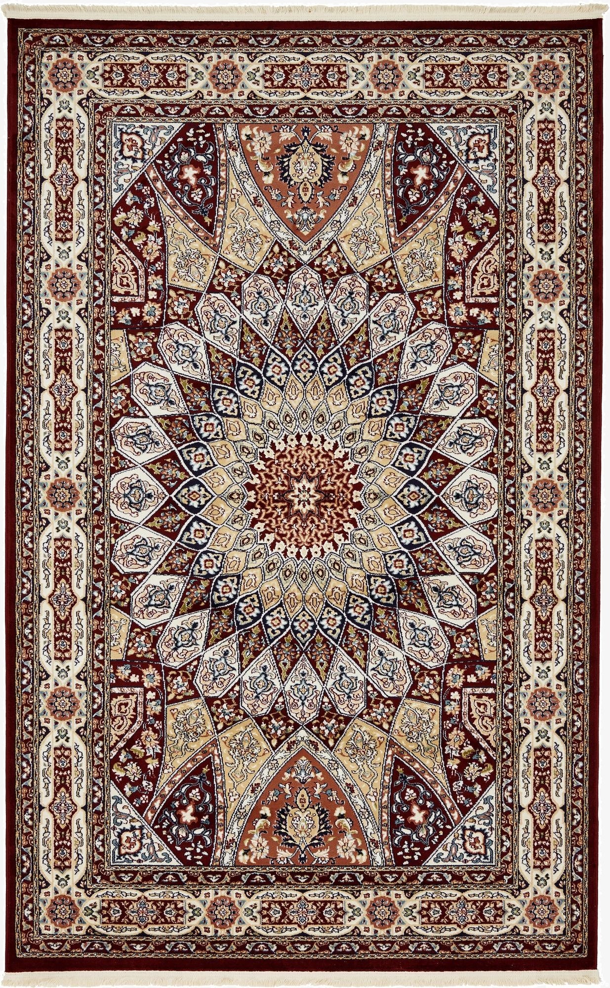 Primary image 5' 3 x 8' Nain Design Rug