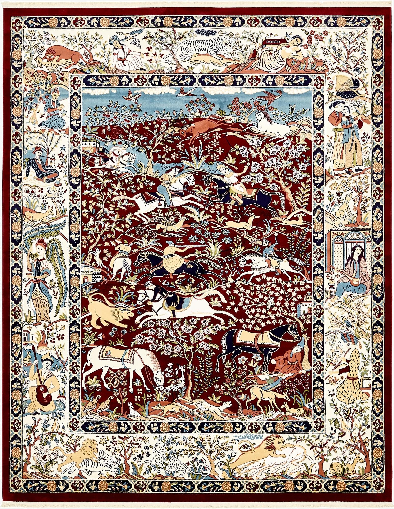 7' 10 x 10' Nain Design Rug