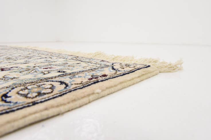 Detail image of 5' 2 x 8' 2 Hand Knotted Nain Persian Rug