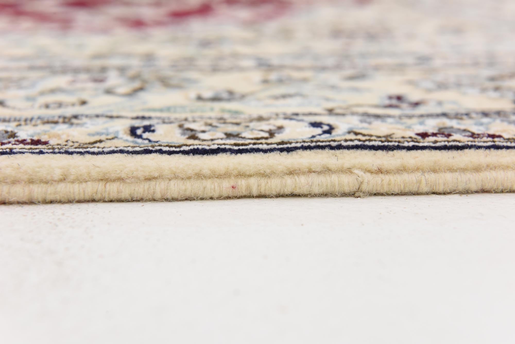 5' 2 x 8' 2 Hand Knotted Nain Persian Rug