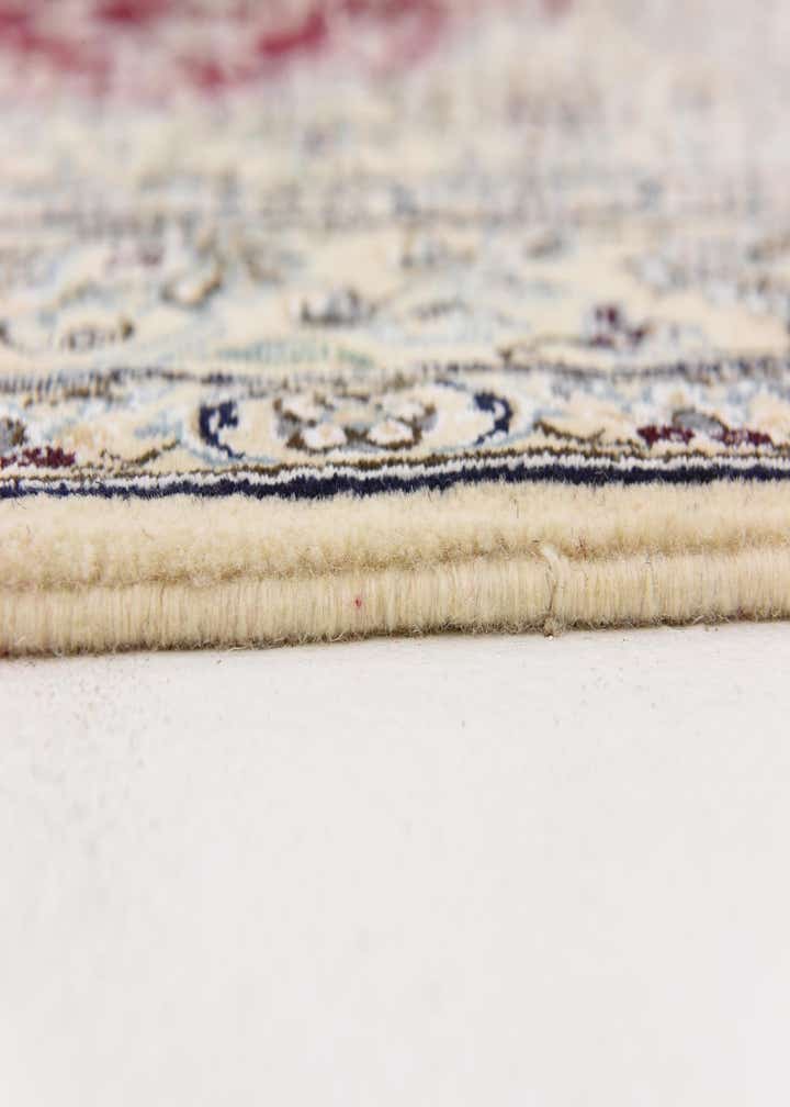 5' 2 x 8' 2 Hand Knotted Nain Persian Rug