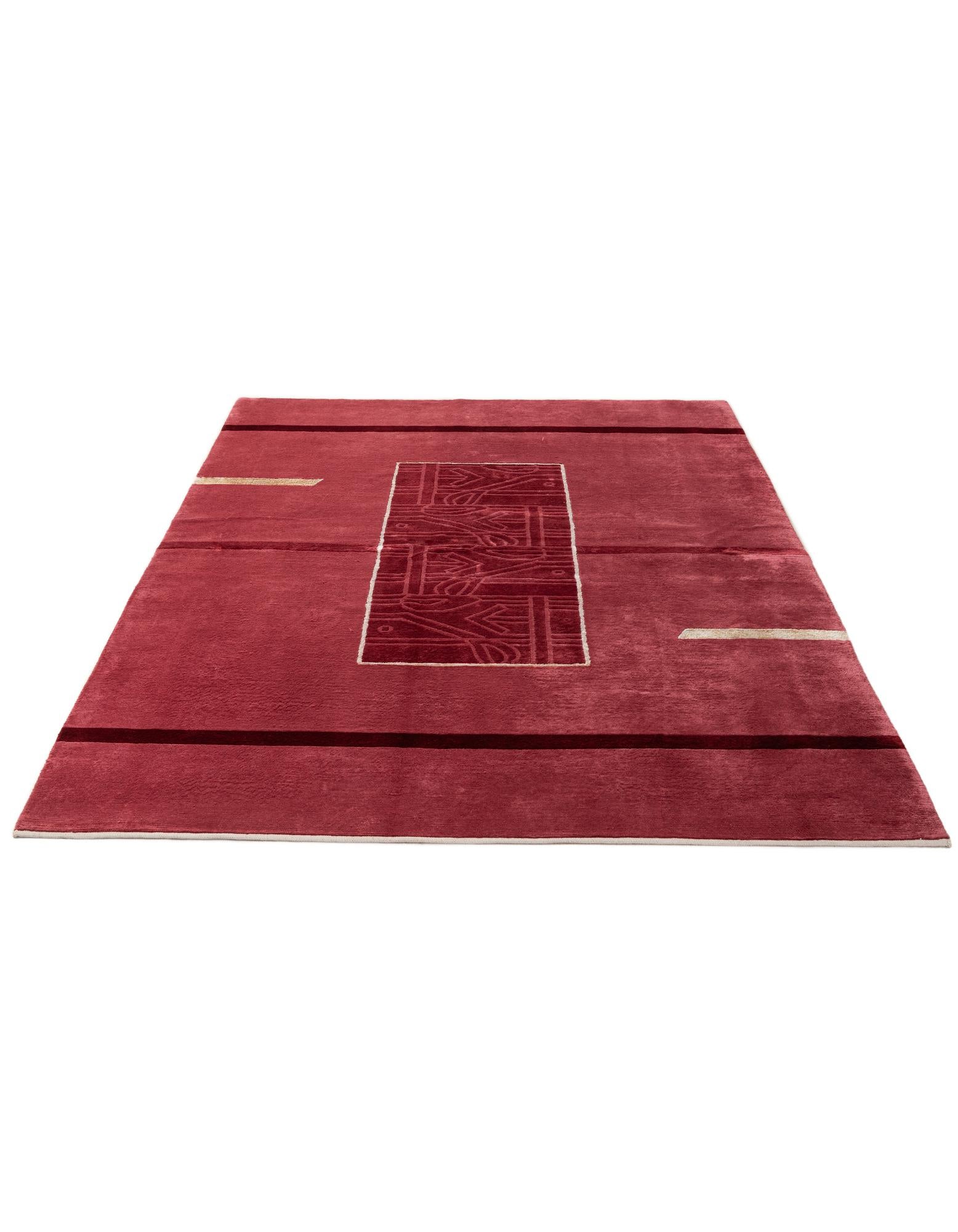 5' 9 x 8' 1 Hand Knotted Nepal Rug