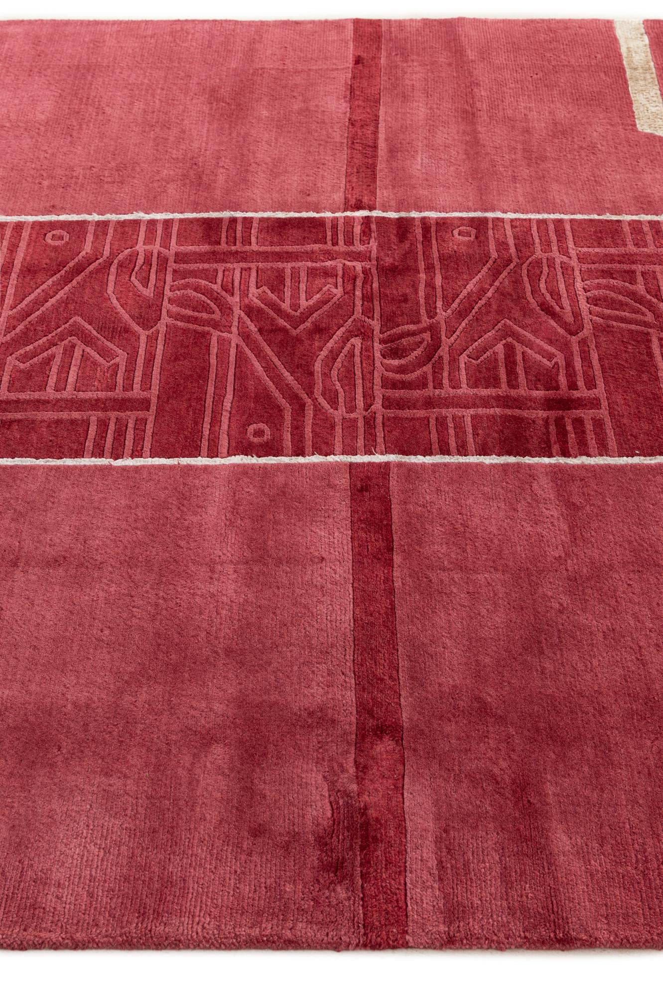 5' 9 x 8' 1 Hand Knotted Nepal Rug