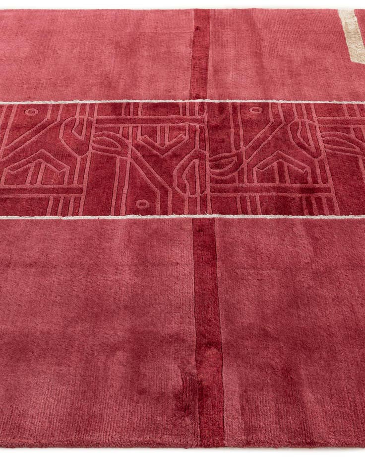 Detail image of 5' 9 x 8' 1  Hand Knotted Nepal Rug