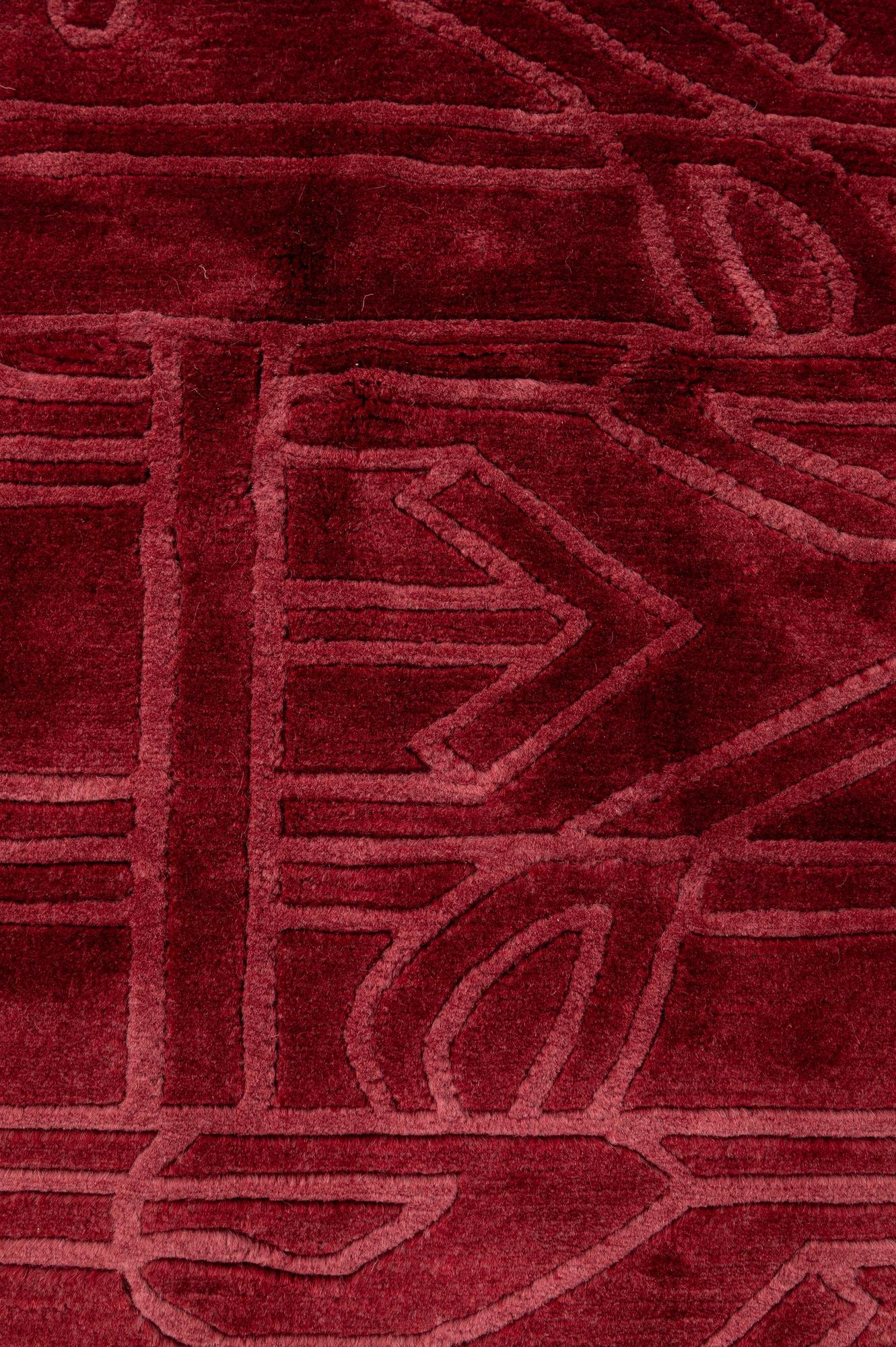 5' 9 x 8' 1 Hand Knotted Nepal Rug