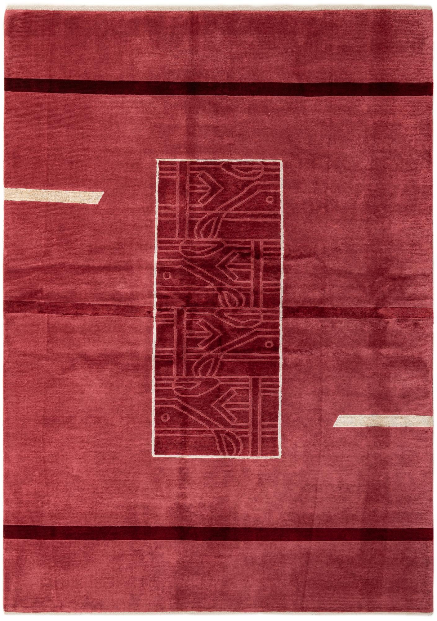 5' 9 x 8' 1 Hand Knotted Nepal Rug