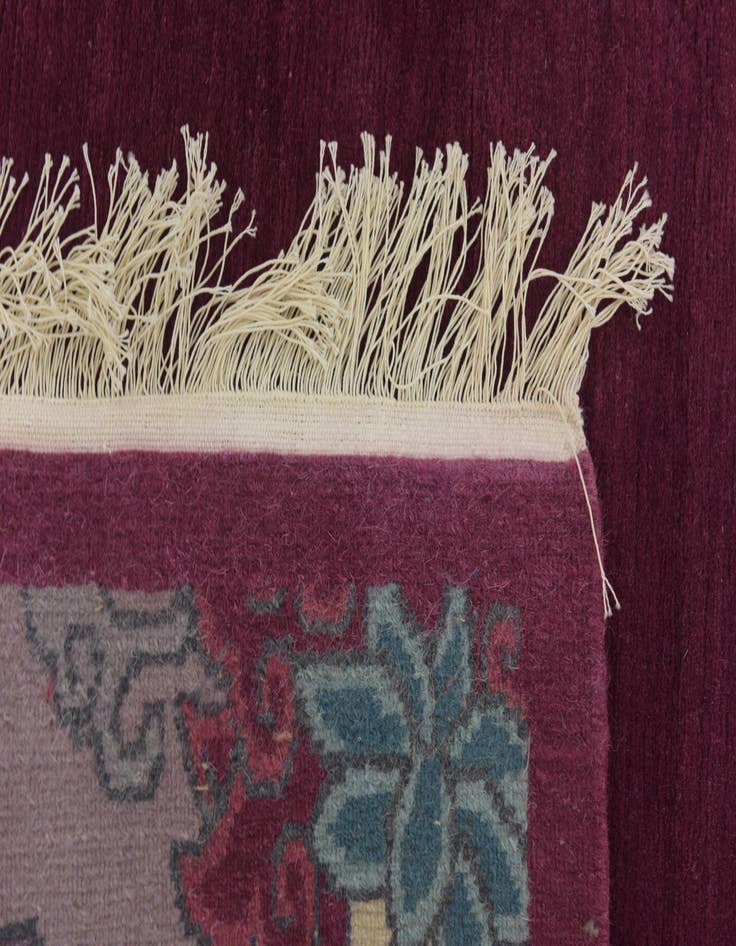 Detail image of 6' 8 x 10' Hand Knotted Nepal Wool Rug