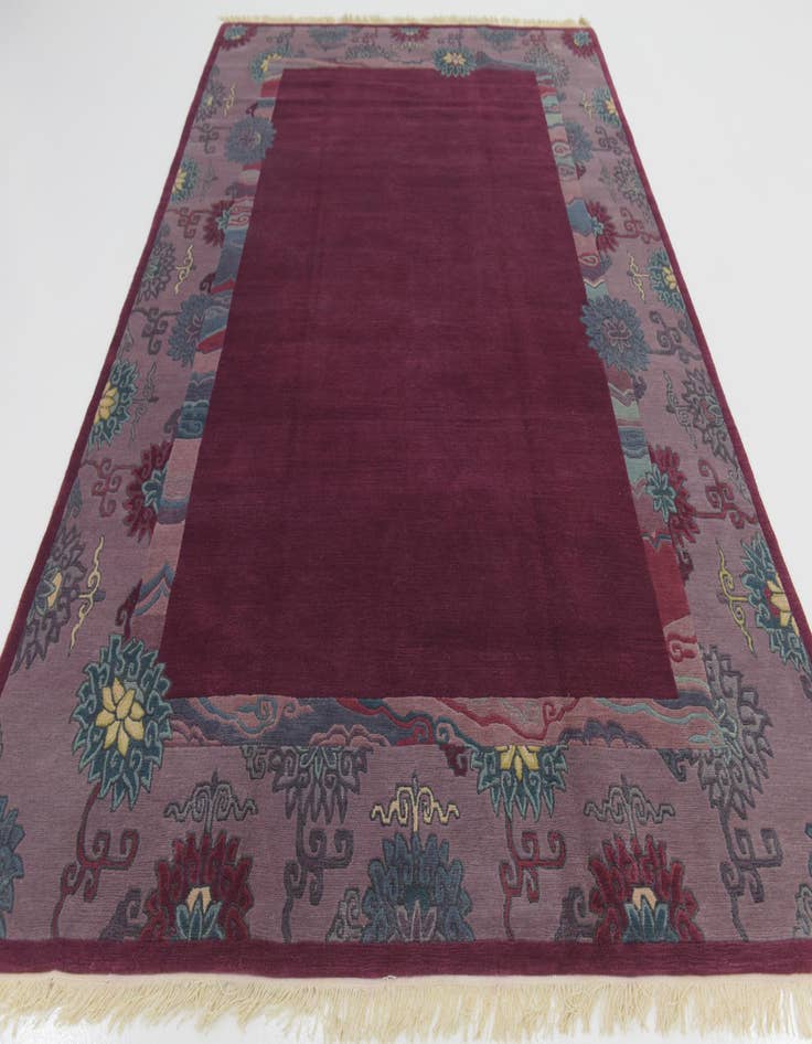 Detail image of 6' 8 x 10' Hand Knotted Nepal Wool Rug