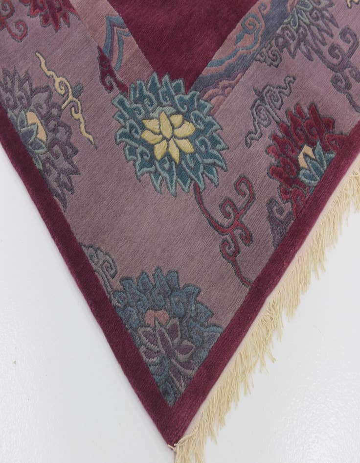 Detail image of 6' 8 x 10' Hand Knotted Nepal Wool Rug