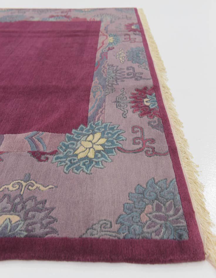 Detail image of 6' 8 x 10' Hand Knotted Nepal Wool Rug