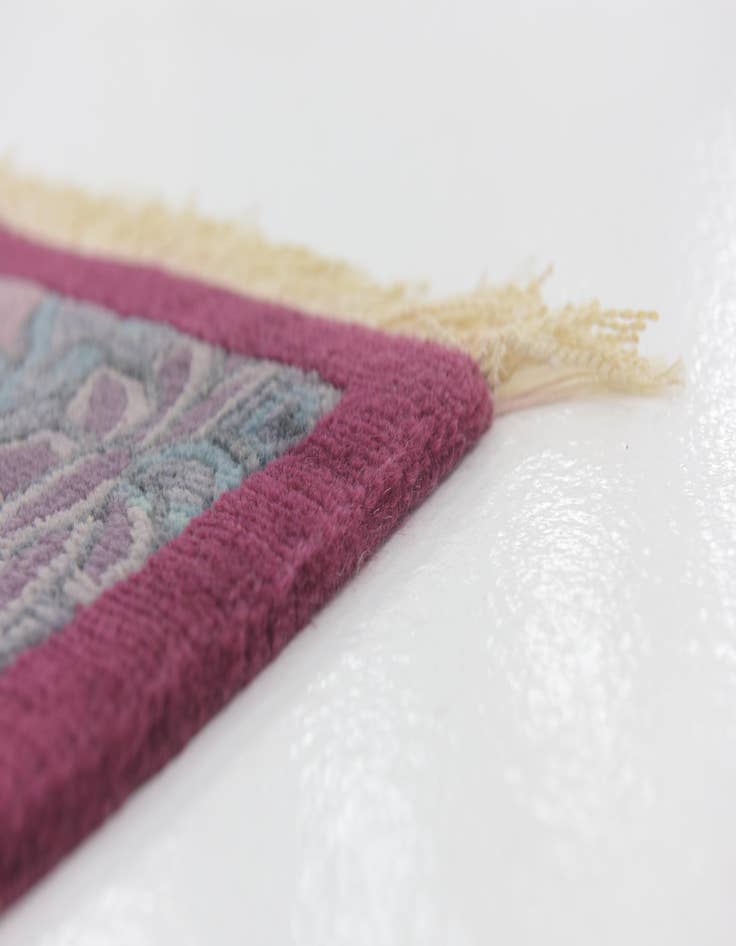 Detail image of 6' 8 x 10' Hand Knotted Nepal Wool Rug