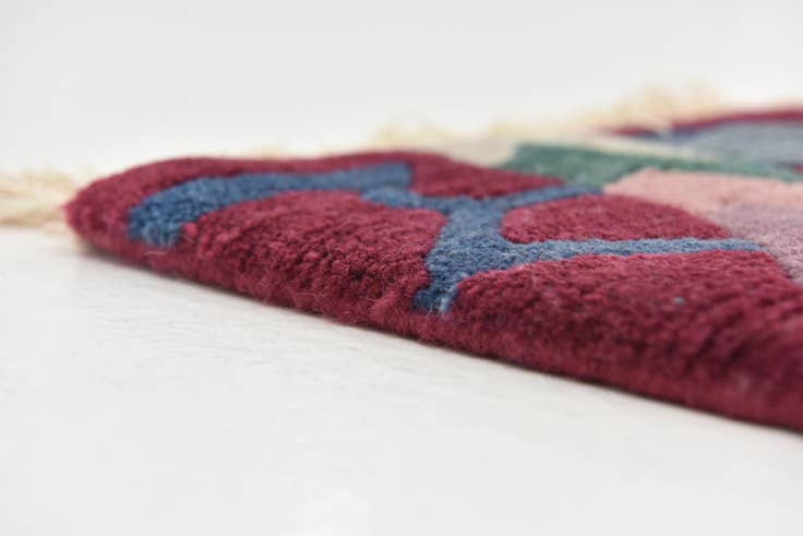 Detail image of 8' 4 x 11' 6 Hand Knotted Nepal Wool Rug