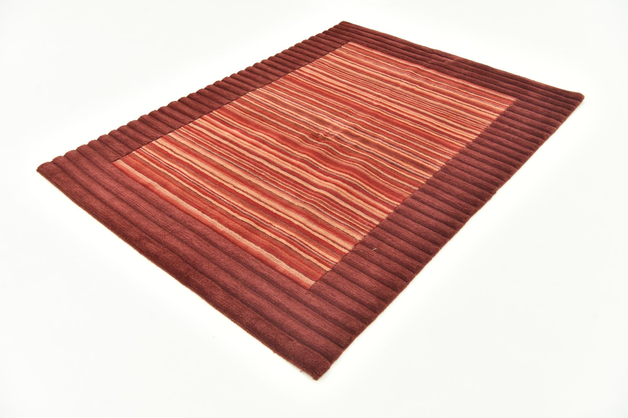 4' 8 x 6' 5 Hand Knotted Nepal Wool Rug