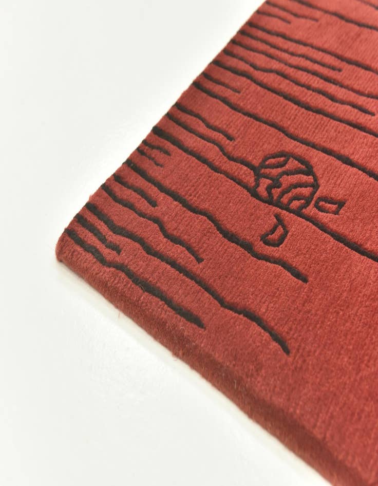 Detail image of 2' 3 x 4' 7  Hand Knotted Nepal Wool Rug