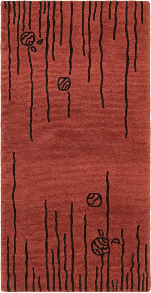 Detail image of 2' 3 x 4' 7 Hand Knotted Nepal Wool Rug