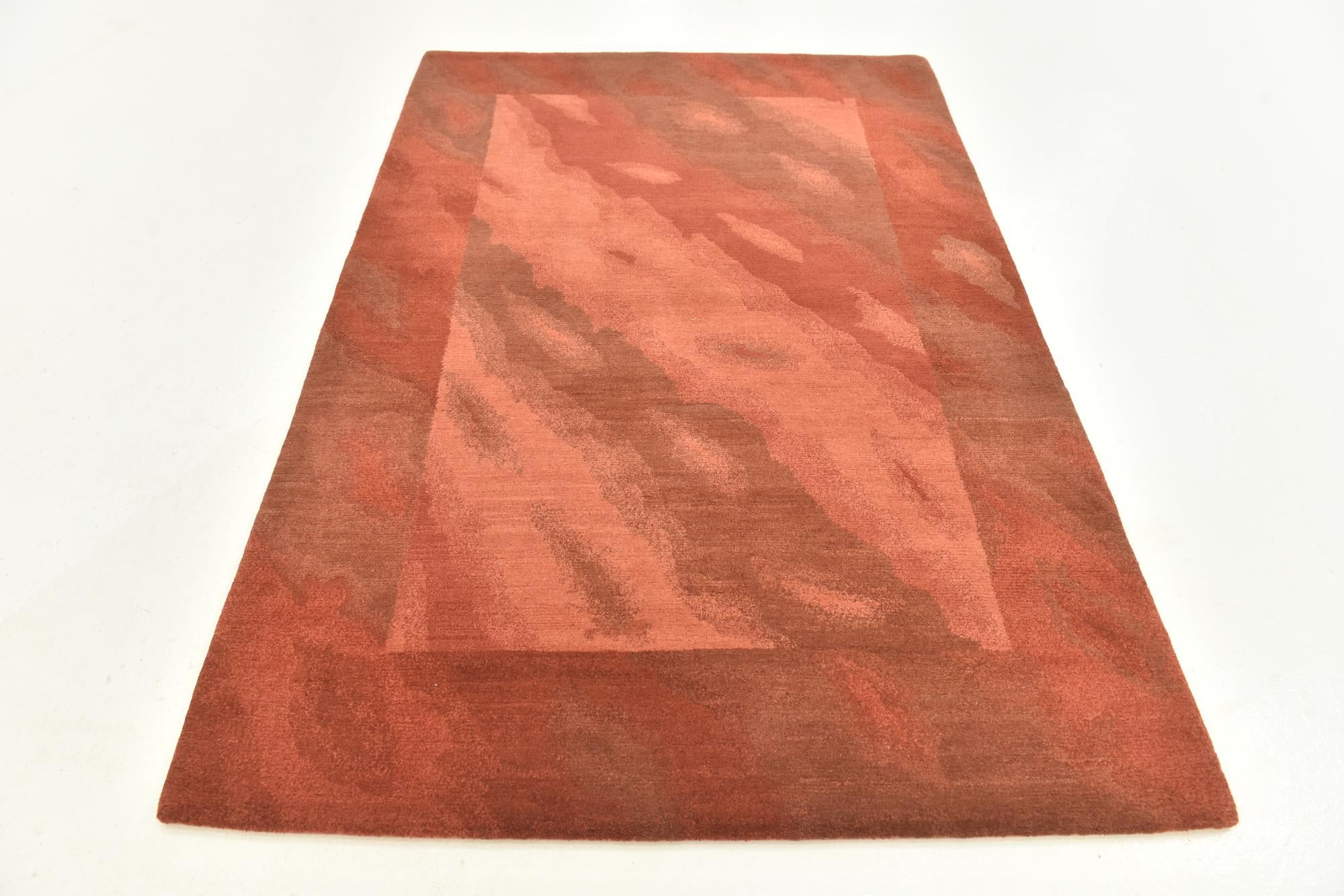 4' x 6' Hand Knotted Nepal Wool Rug