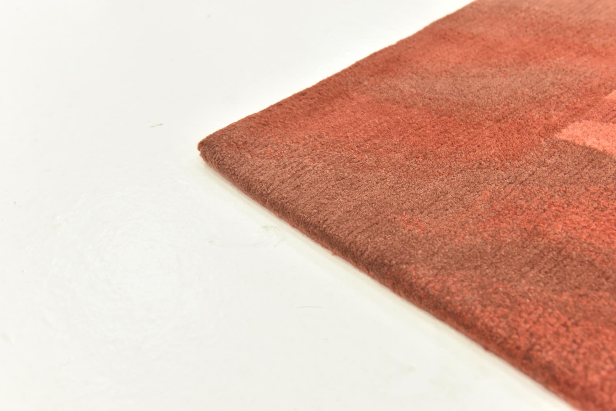 4' x 6' Hand Knotted Nepal Wool Rug