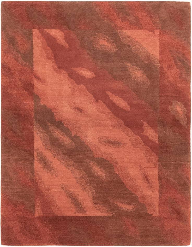 Detail image of 4' x 6' Hand Knotted Nepal Wool Rug