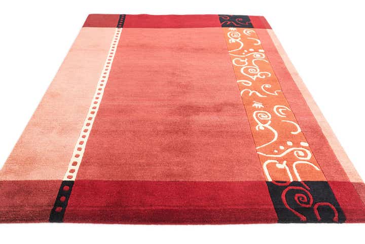 4' 9 x 6' 6 Hand Knotted Nepal Wool Rug