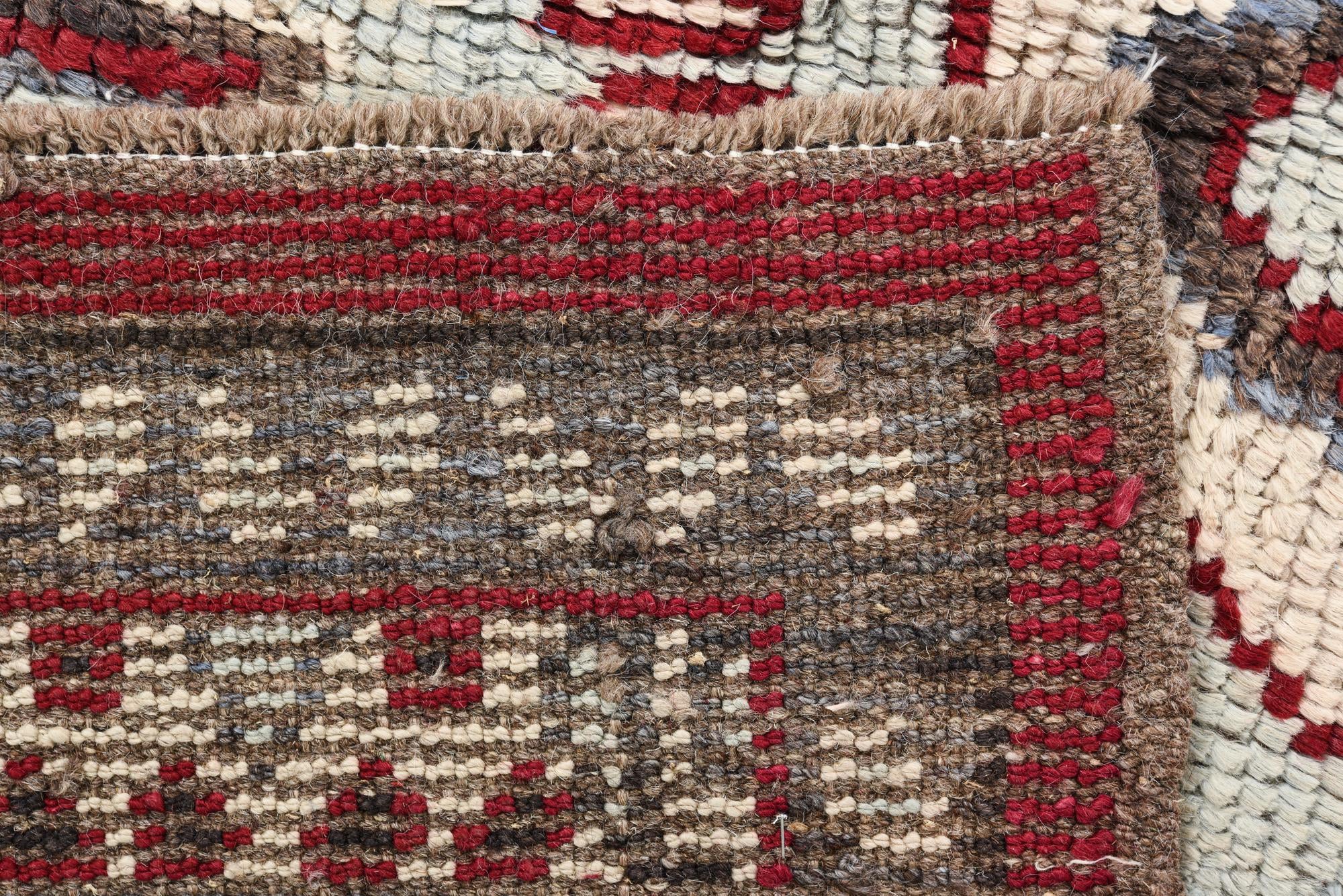 5' 2 x 7' 7 Hand Knotted Oushak Wool Rug
