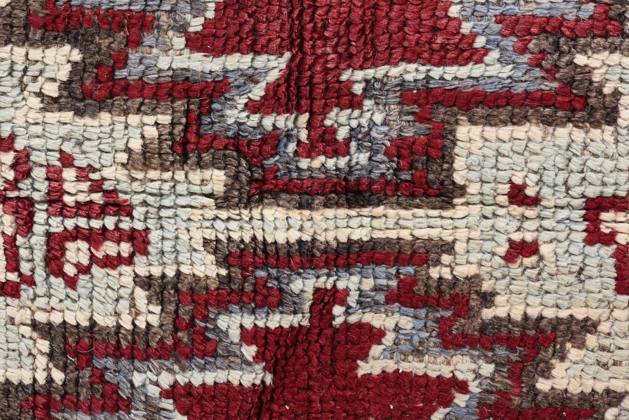 5' 2 x 7' 7 Hand Knotted Oushak Wool Rug