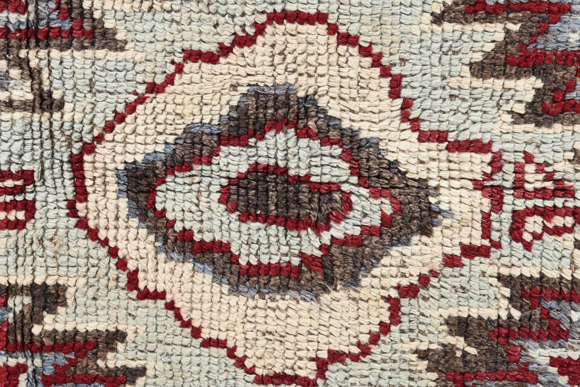 5' 2 x 7' 7 Hand Knotted Oushak Wool Rug