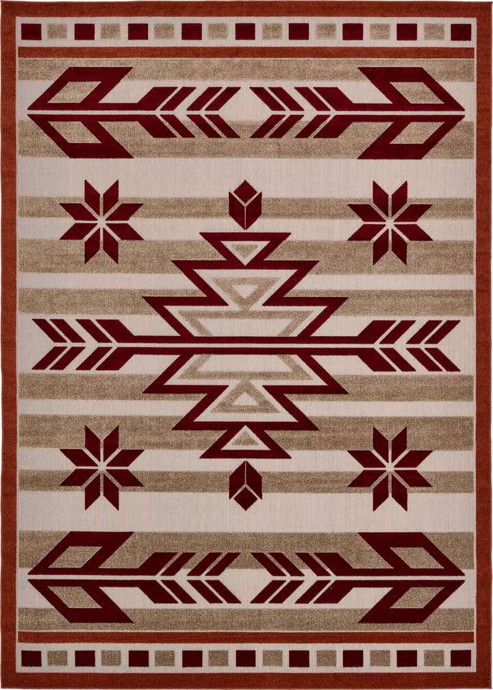 9' x 12' Easy-Clean Modern Indoor / Outdoor Rug