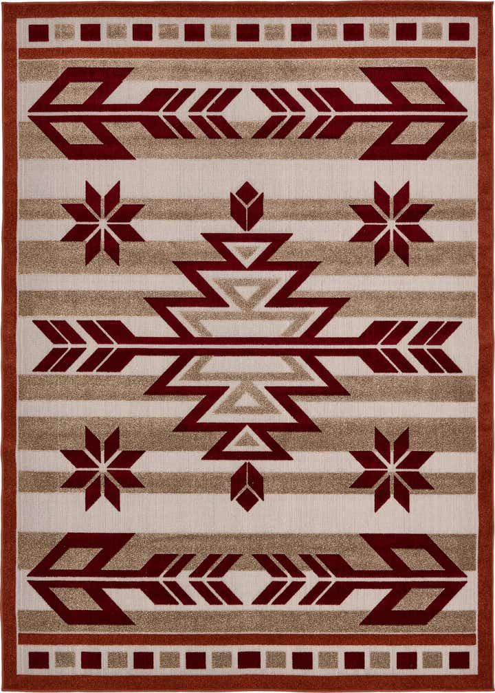 8' x 10' Easy-Clean Modern Indoor / Outdoor Rug