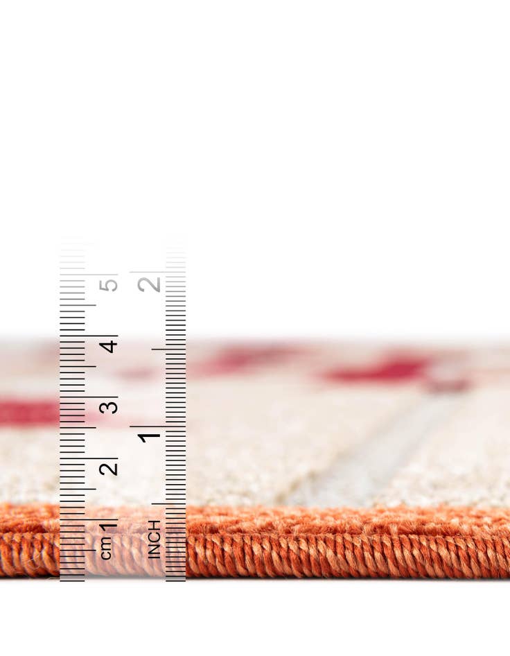 Detail image of 8' x 10'  Washable Modern Indoor / Outdoor Rug